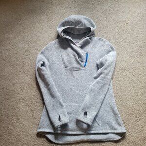 Used Grey Stio Hooded Sweetwater Fleece Large